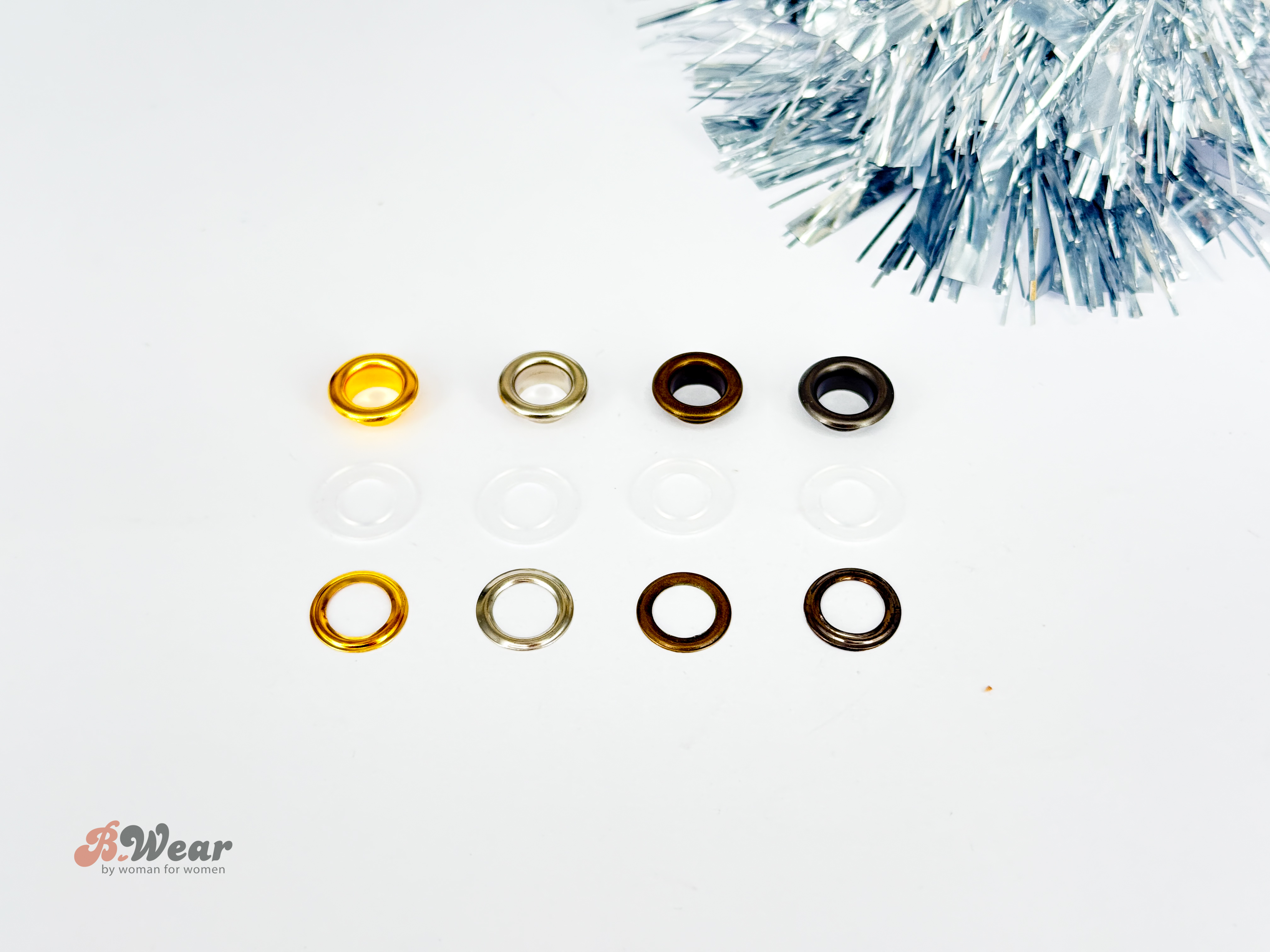 Eyelets 5 mm - 4 colors