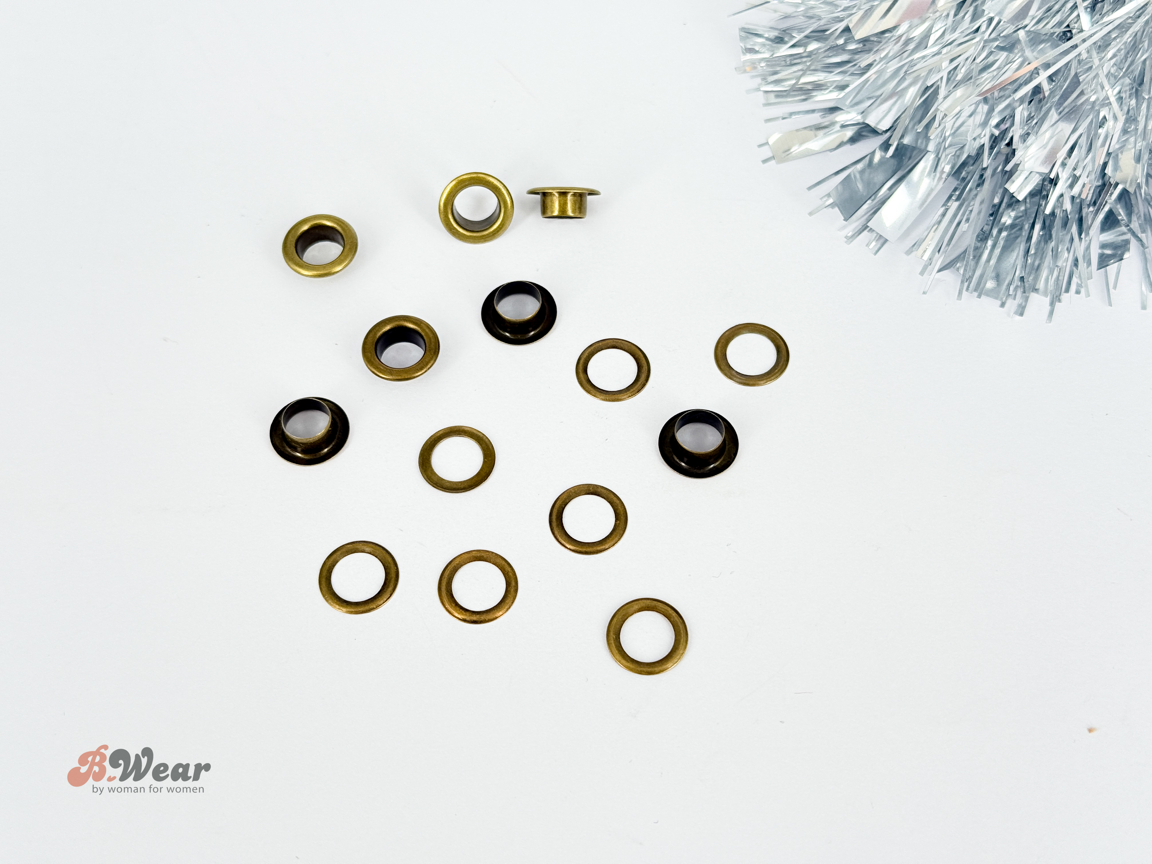 Eyelets 5 mm - 4 colors - 4