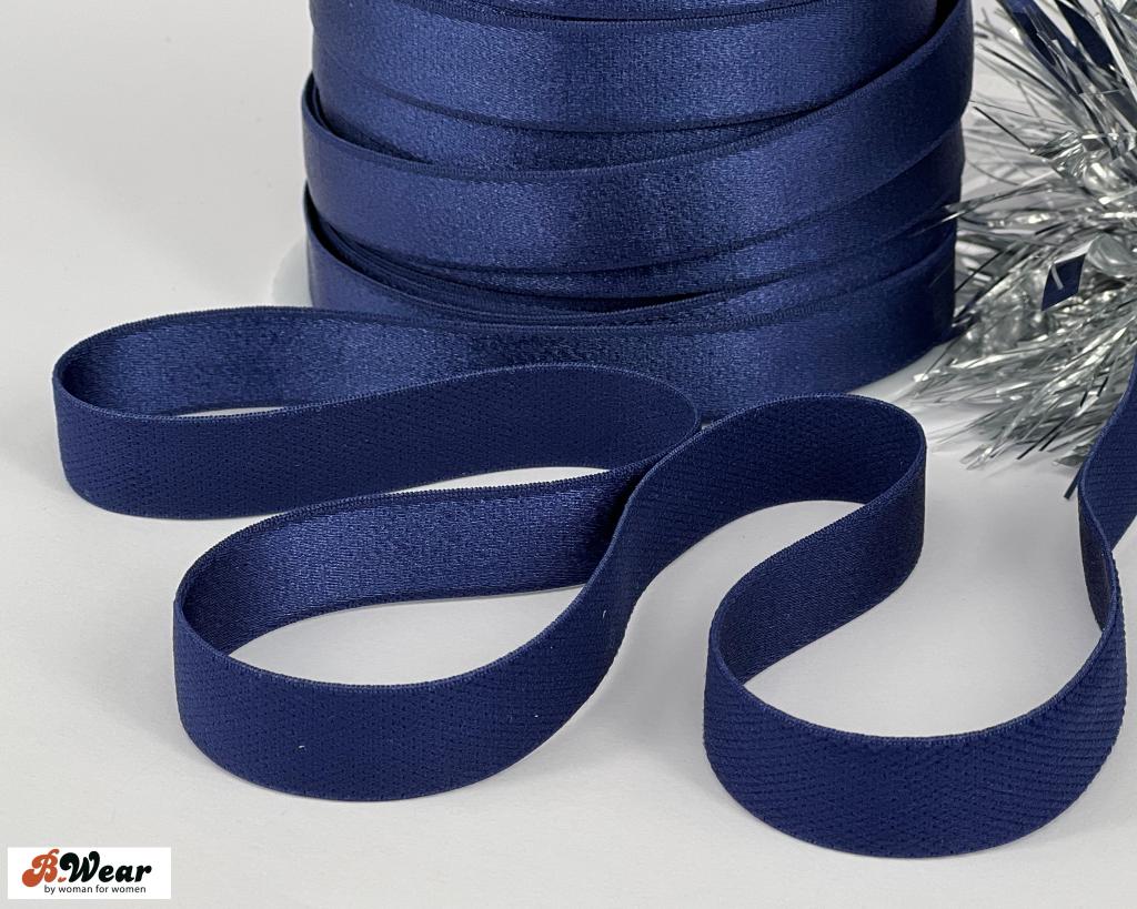 Bra Strap Elastic 12 mm - Navyblue
