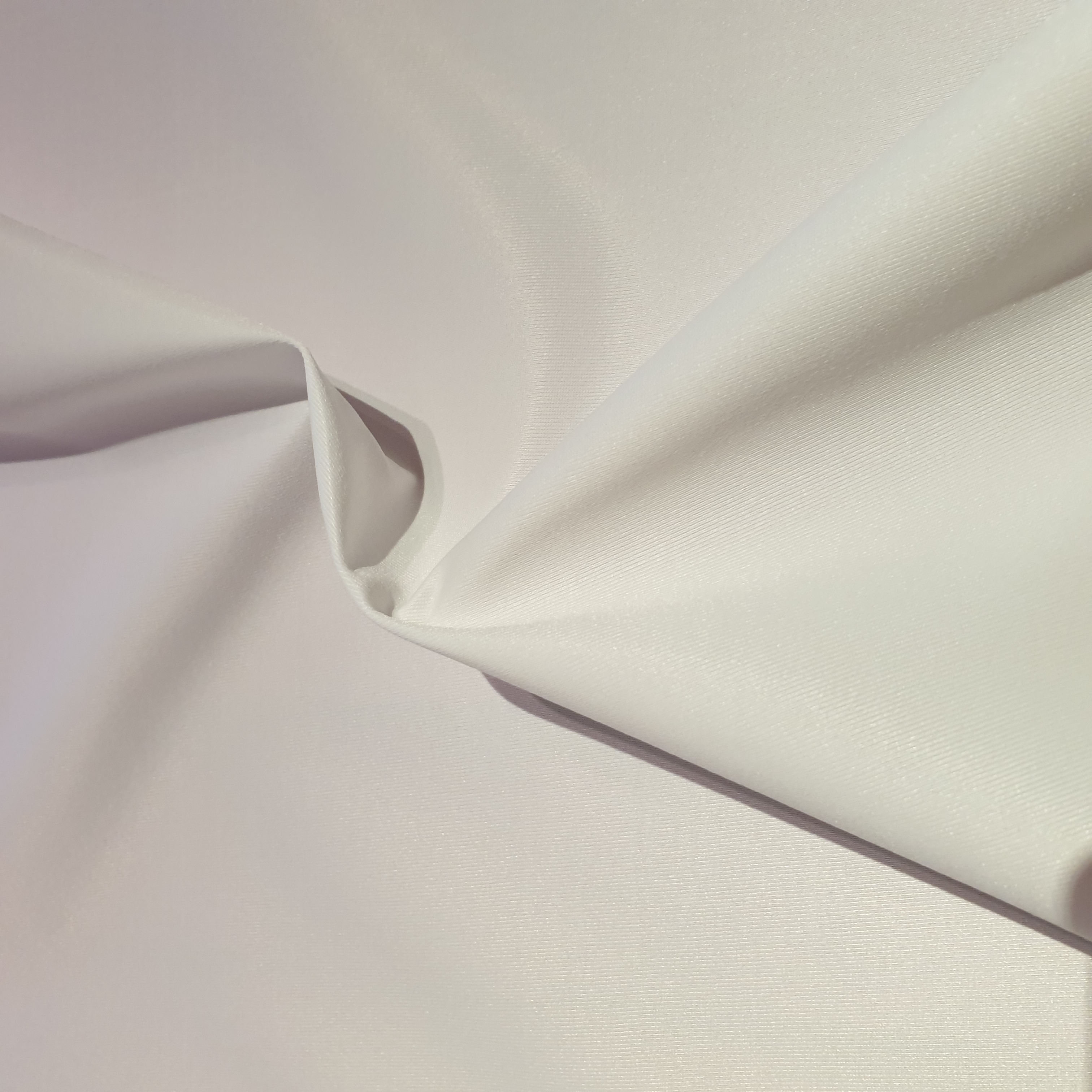 White Lingerie Satin - non-stretch