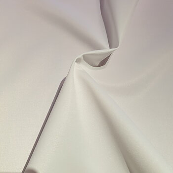 White Lingerie Satin - non-stretch