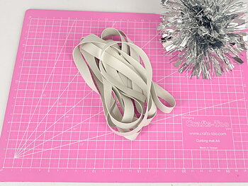 Gummi badresår 12 mm - Offwhite