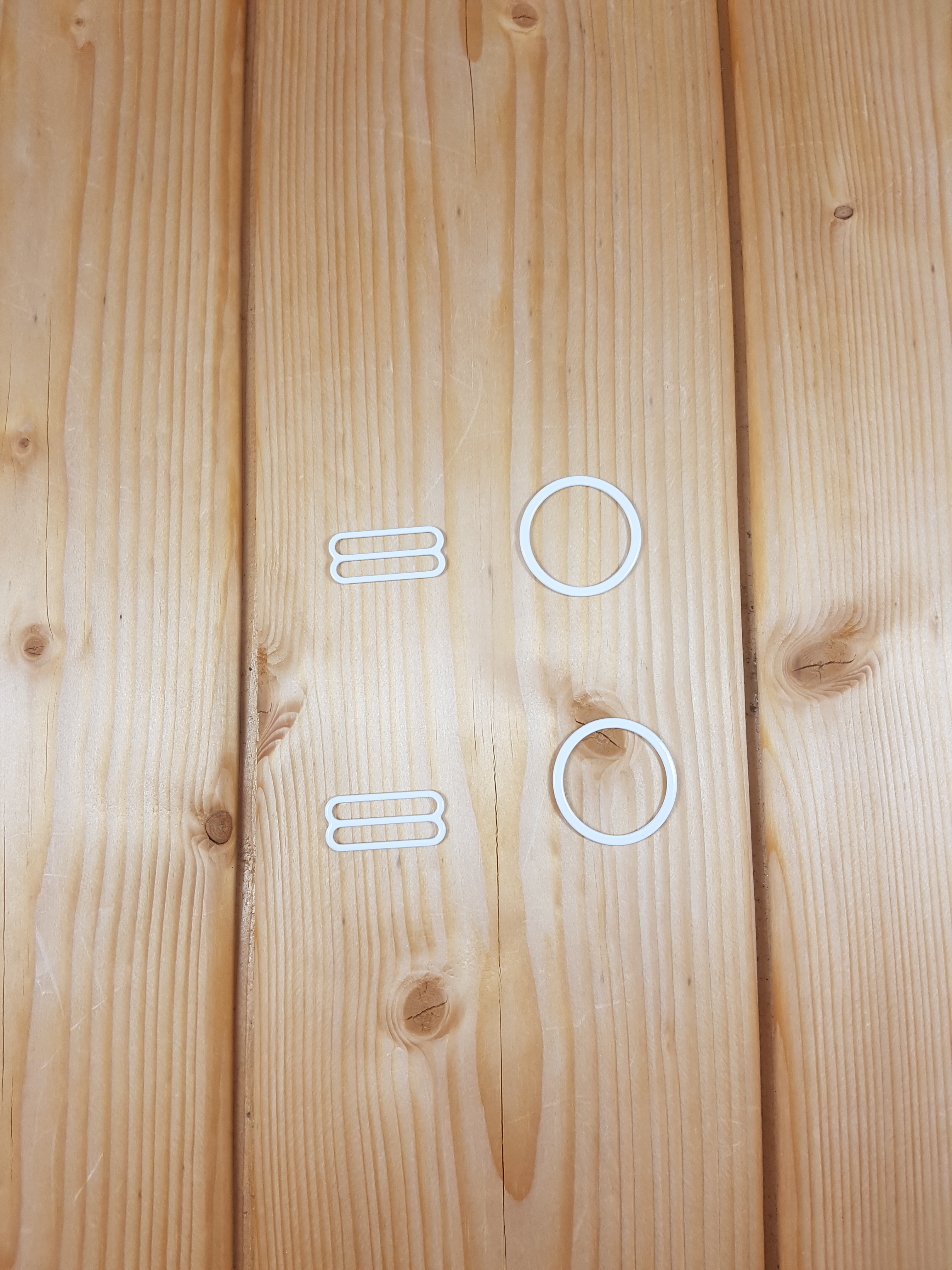 Set Ring & slider for 1 Bra 23 mm - 2