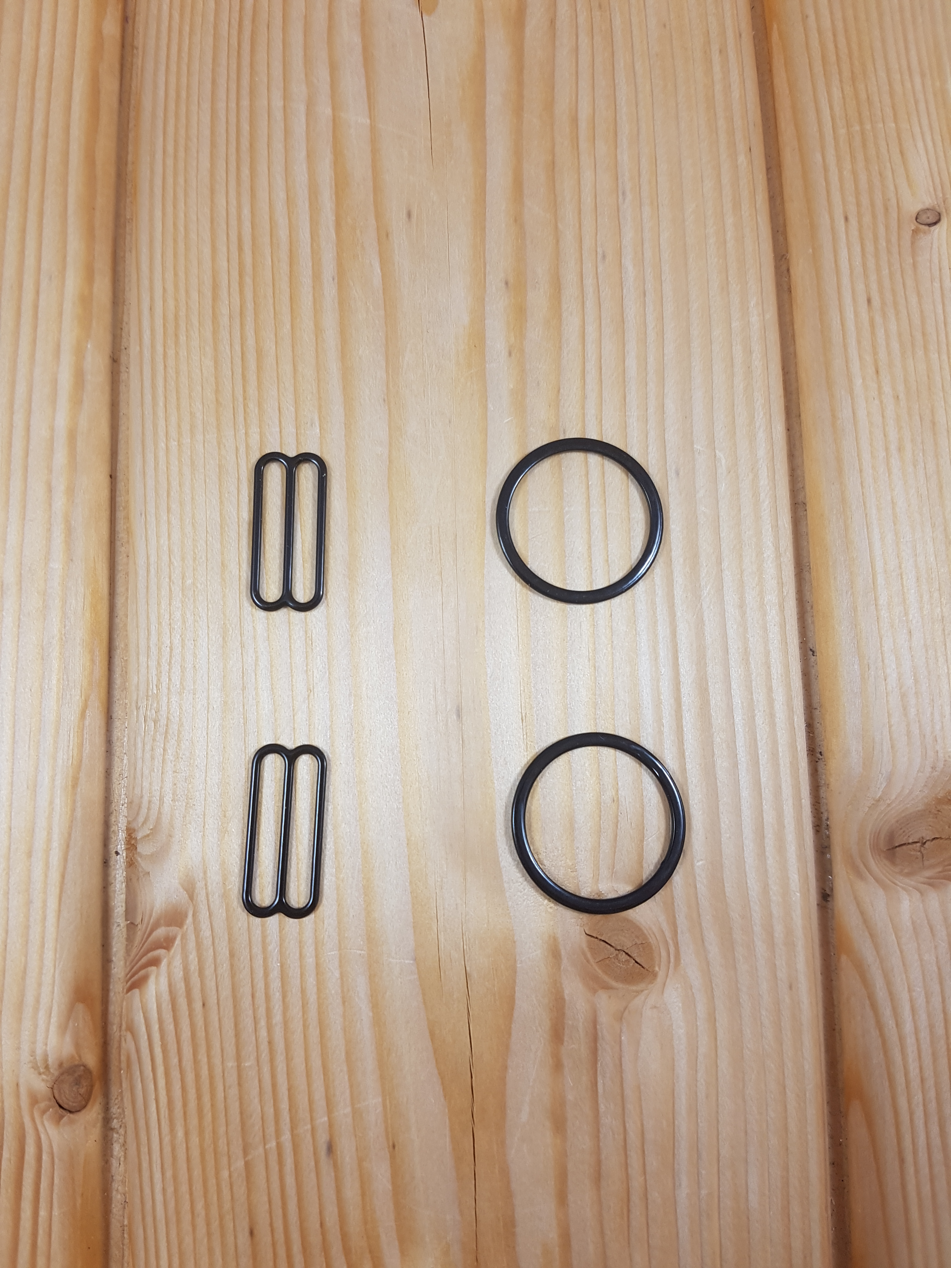 Set Ring & slider for 1 Bra 23 mm