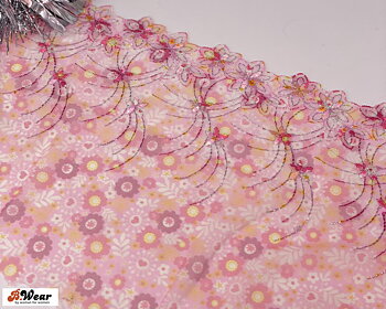 Flower Power in pink - non-stretch