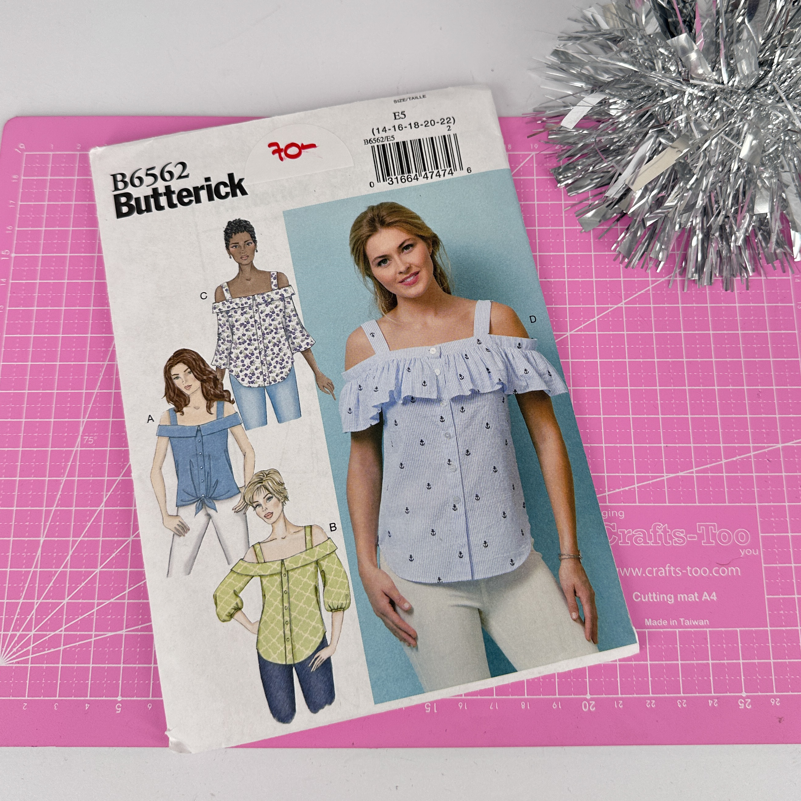 Butterick 6562 - Topp