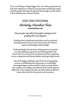 HOW TO BE A LINGERIE DESIGNER - and how to actually make and sell your products