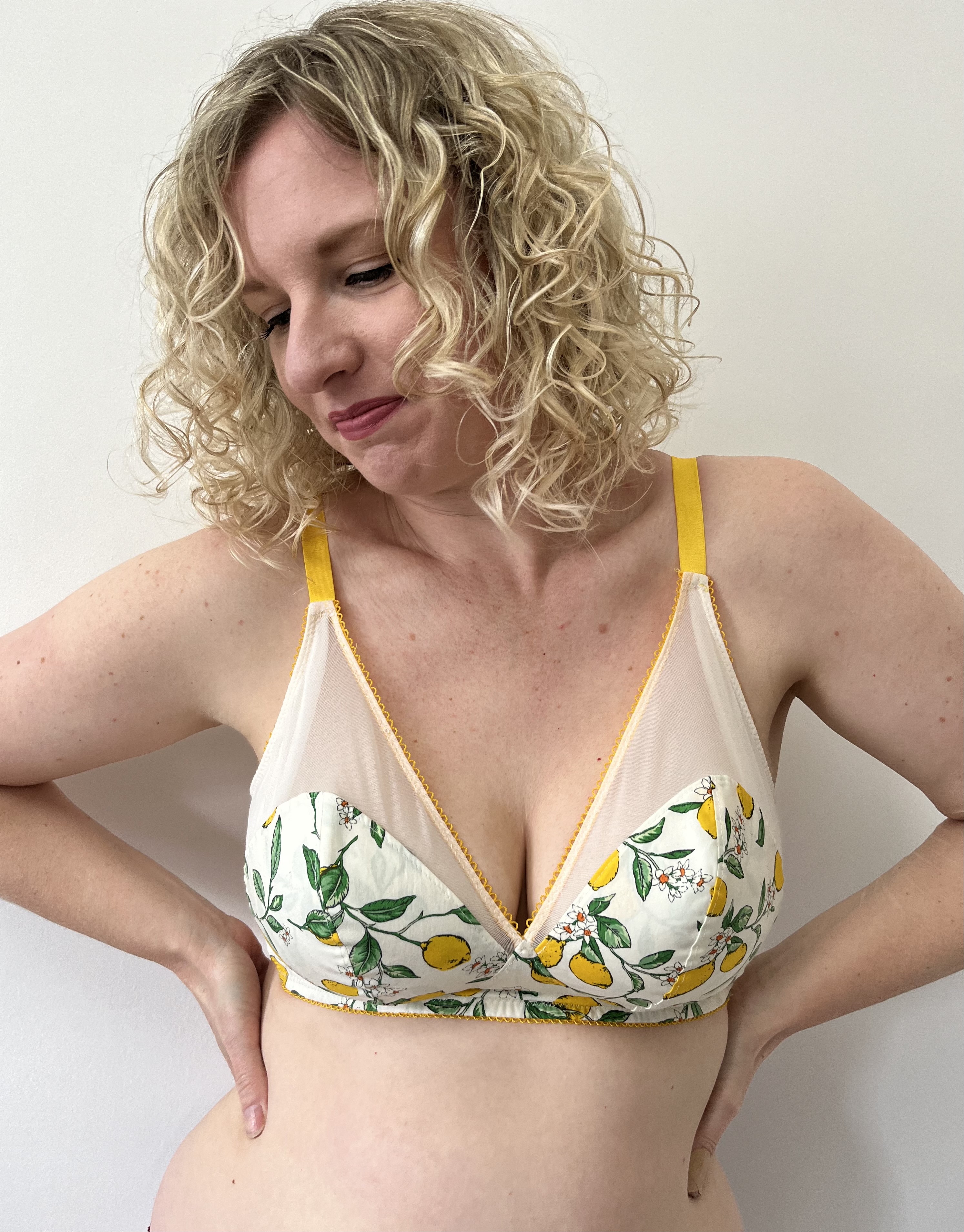Willow Soft Bra Cup 30-40 Larger cup  - PDF pattern - 14