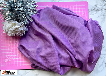 Sheer fabric for lining - Lilac