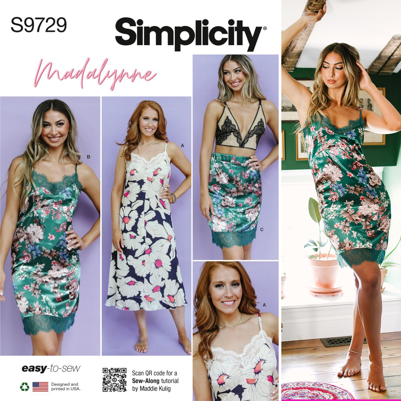 Madalynne x Simplicity 9729 - Slip