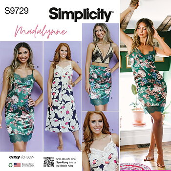 Madalynne x Simplicity 9729 - Underklänning