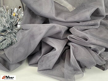 Soft bra tulle - Grey