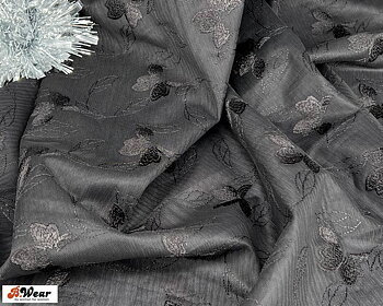Black lace together with Lingerie Satin 