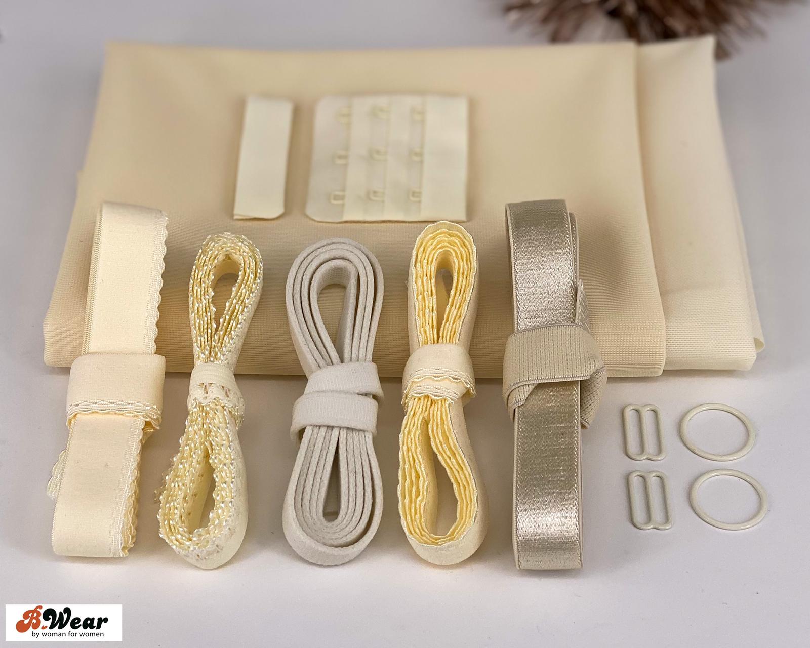 BH kit utan spets - Ivory
