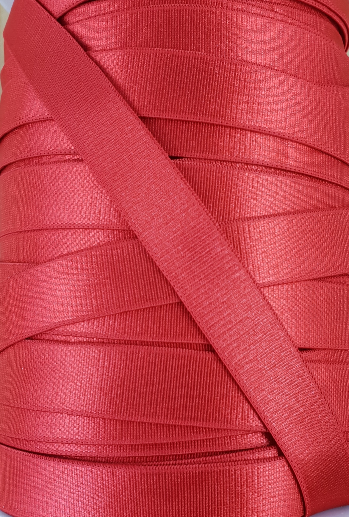 Bra Strap Elastic 15 mm - Red