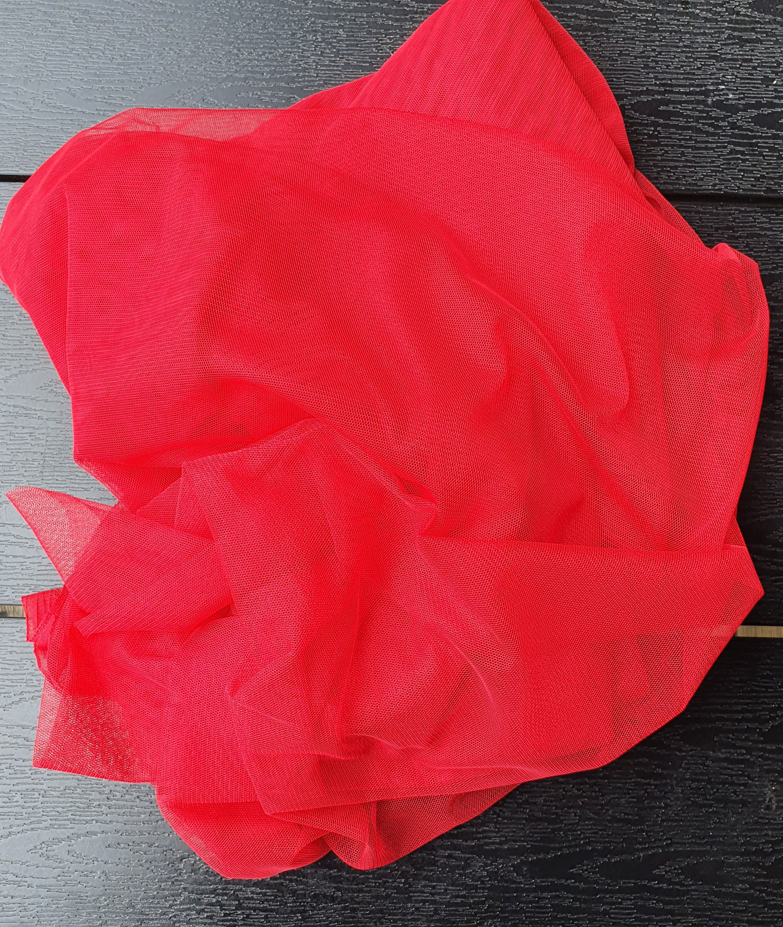 Soft Bra tulle - Red - 2