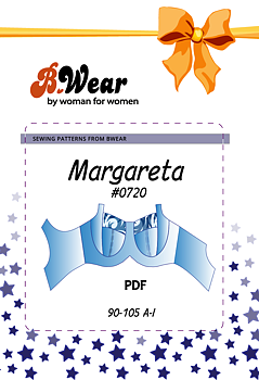 Mönster Margareta #0720  90-105 A-I - PDF