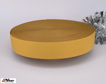 40 mm bred - Senapsgul