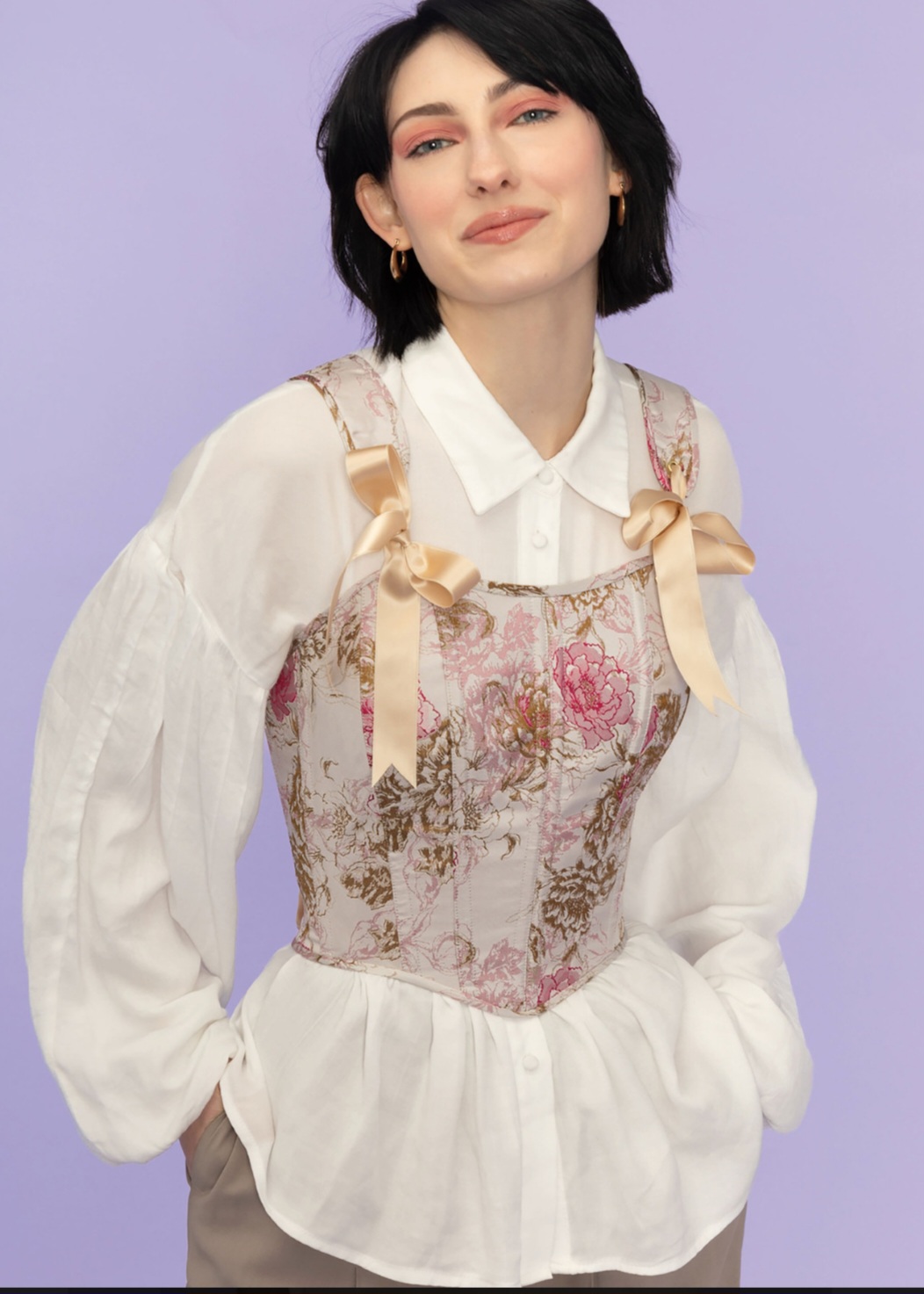 Madalynne x Simplicity S9974 Corset pattern - 4
