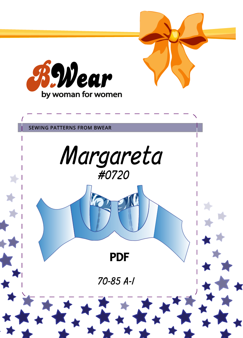 Mönster Margareta #0720  70-85 A-I - PDF