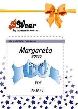Mönster Margareta #0720  70-85 A-I - PDF