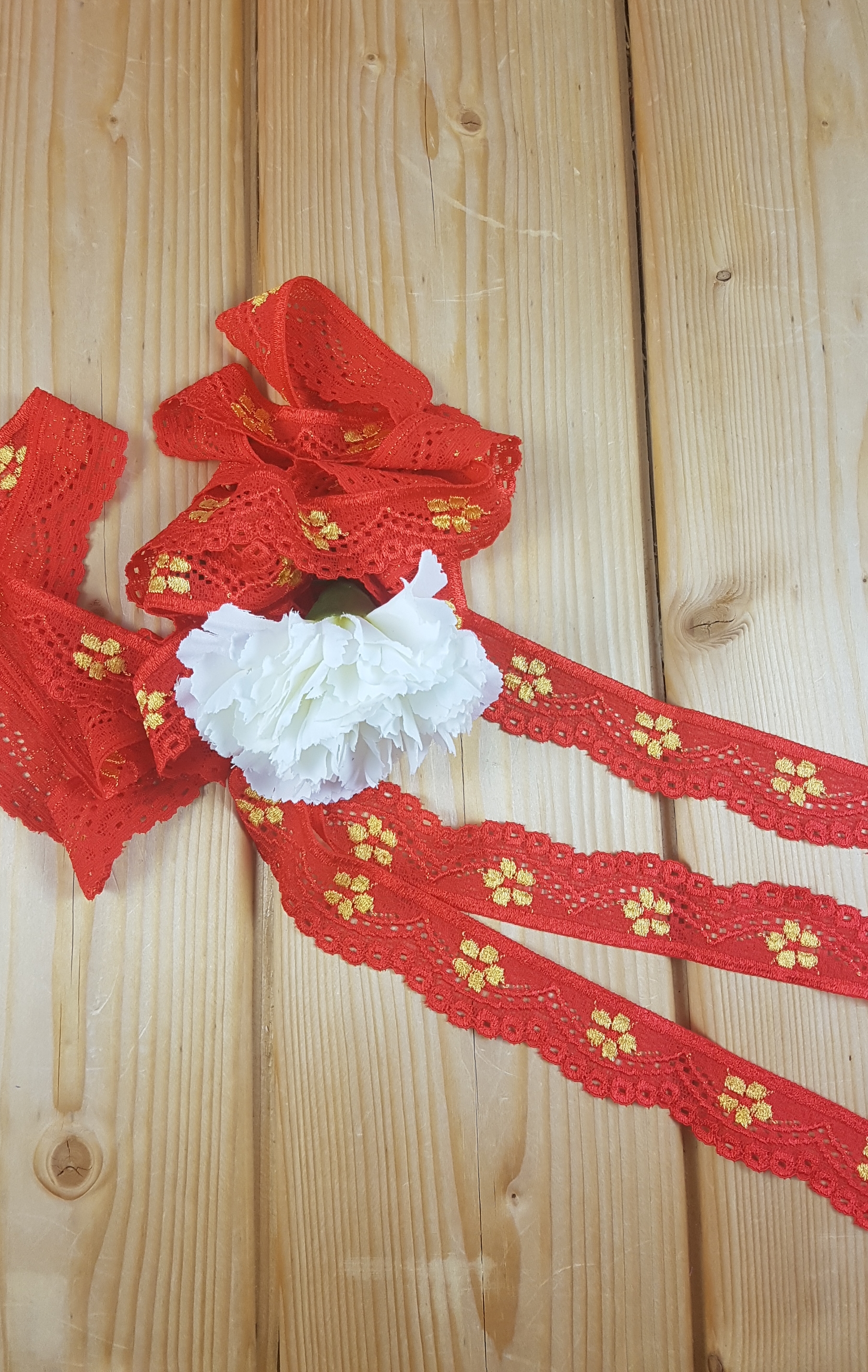 Narrow stretch lace 25/20mm - 4