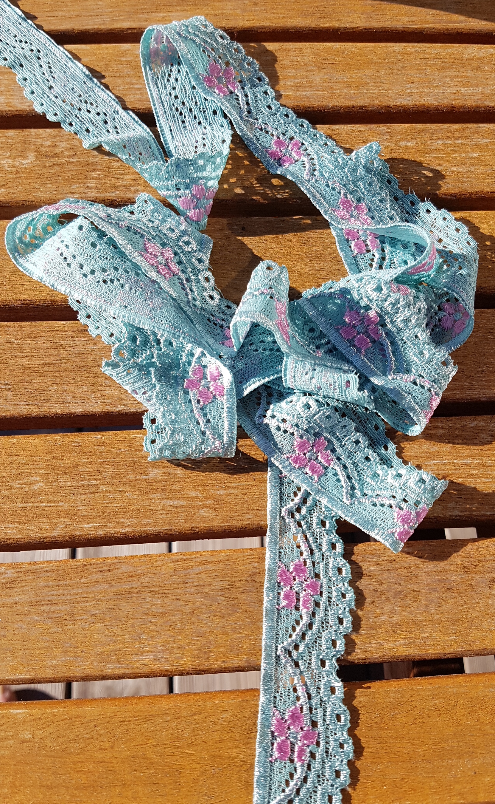 Narrow stretch lace 25/20mm