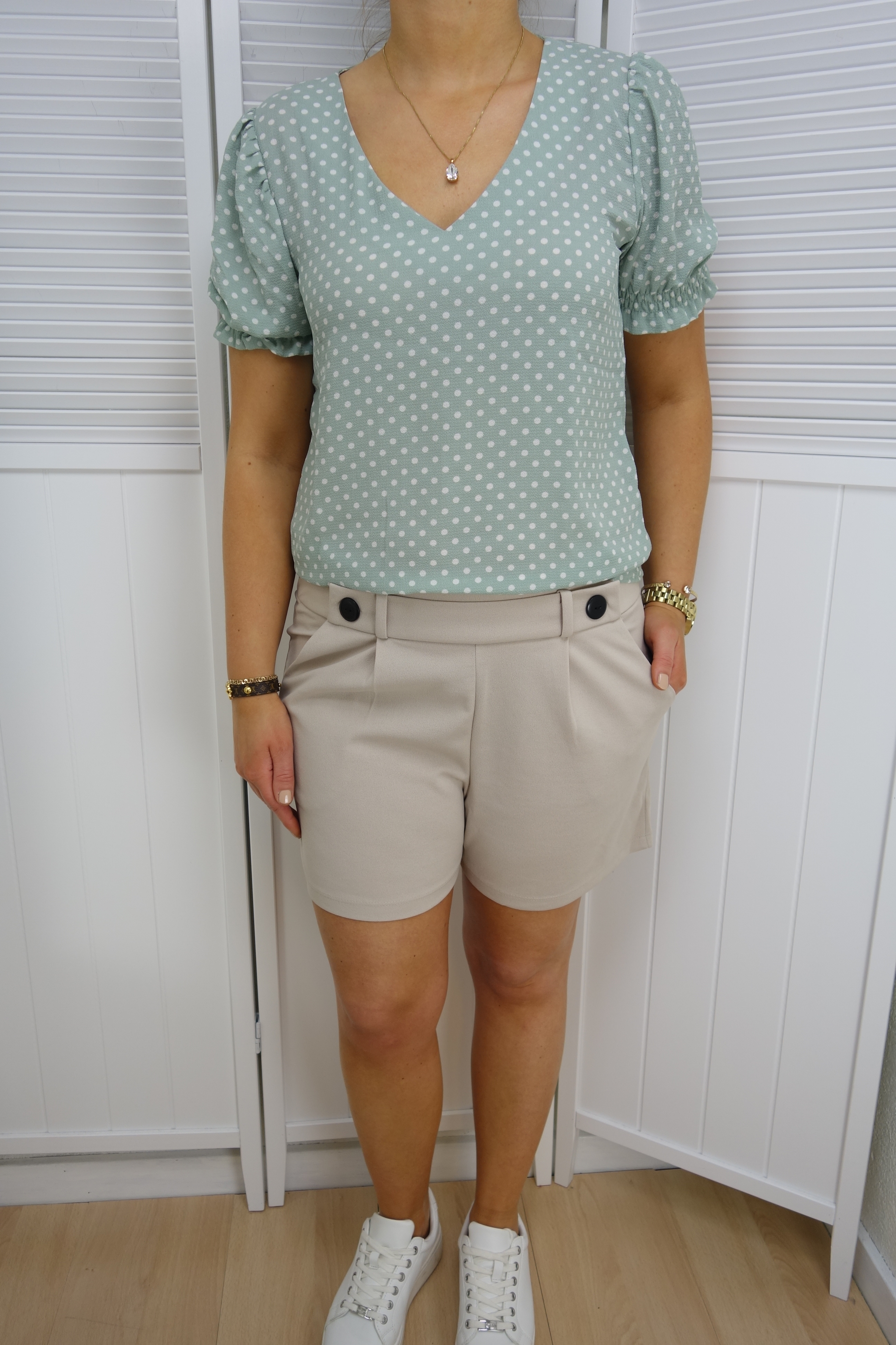 Jacqueline de Yong - Geggo Shorts Beige - 4