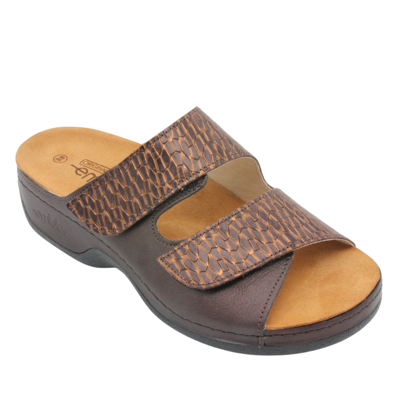 Damsandal Caiman Bronze - ergoflex