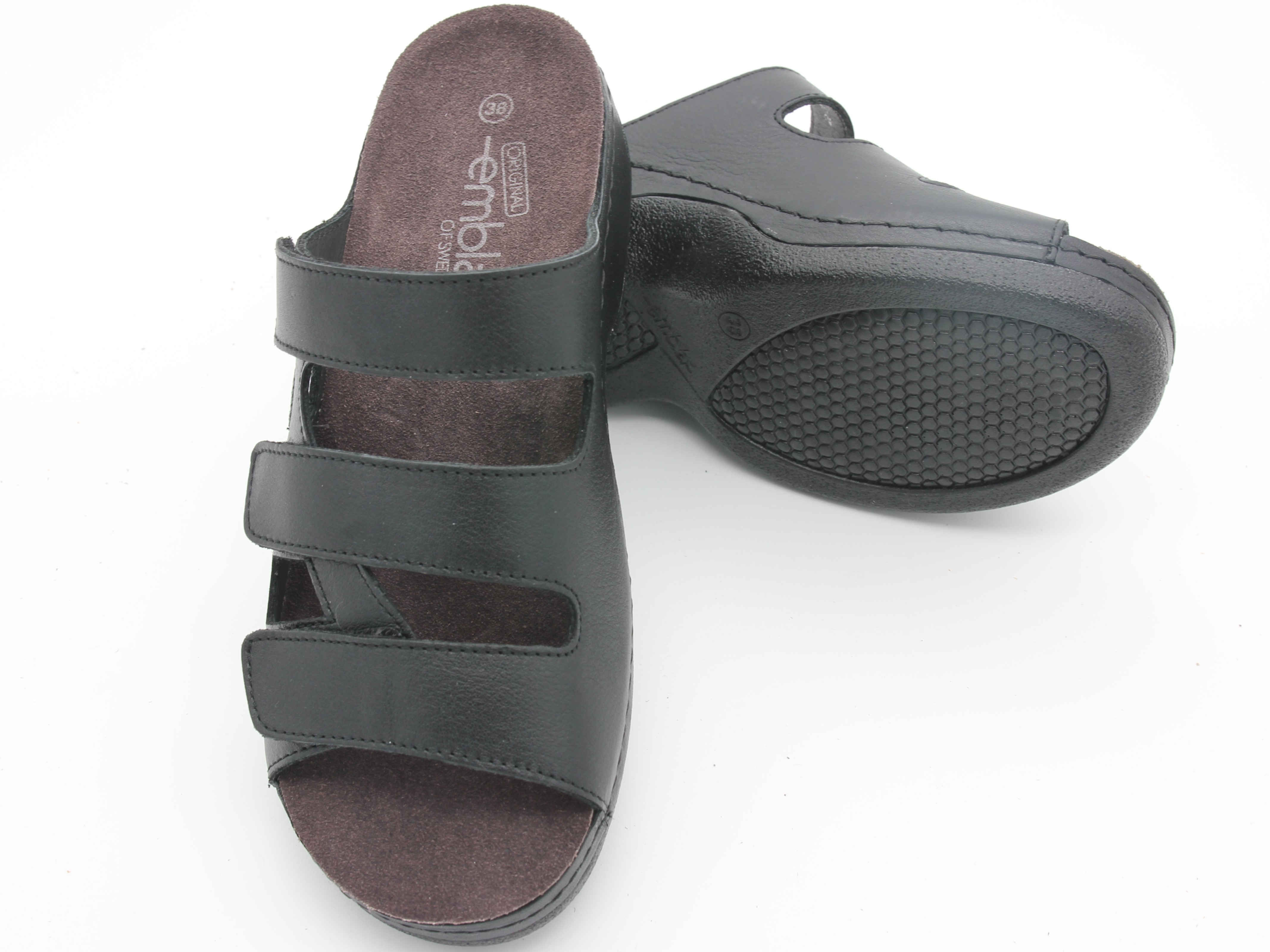 Damsandal Svart - ergoflex - 4