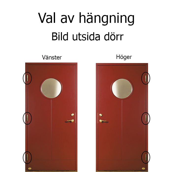 Almo Leksandsdörren ytterdörr - 2