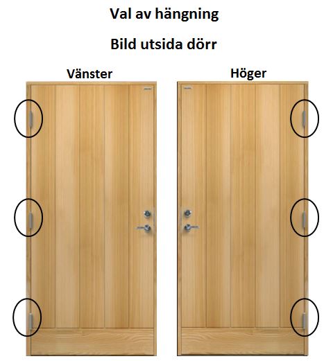 Anna tät furu Diplomat ytterdörr - 2