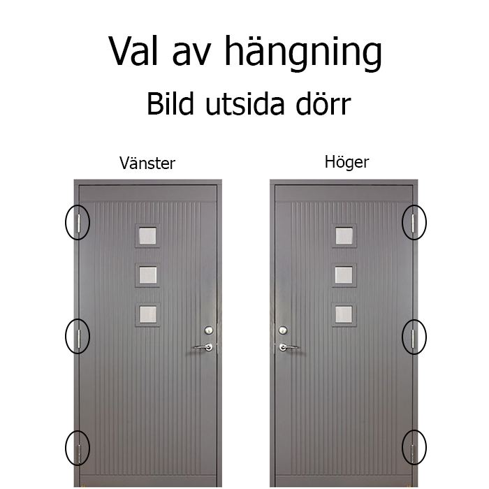 Hälla Leksandsdörren ytterdörr - 3