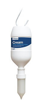 Cream 2,5L+krok+dispenser+klämtub
