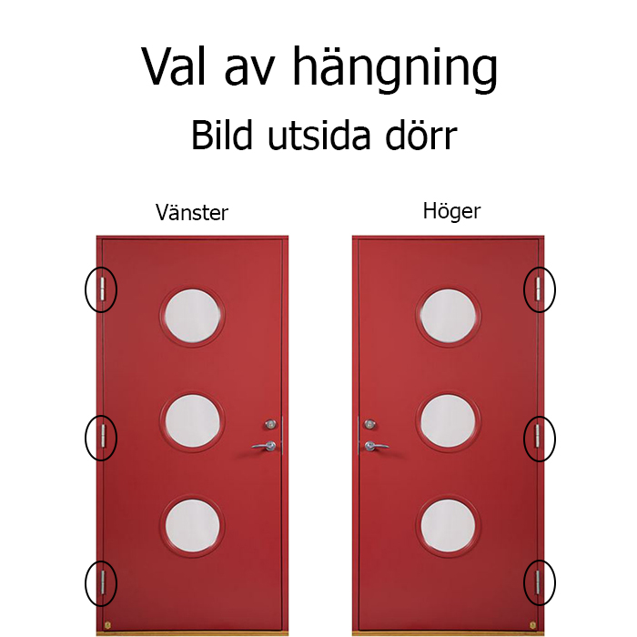 Hästberg Leksandsdörren ytterdörr - 3