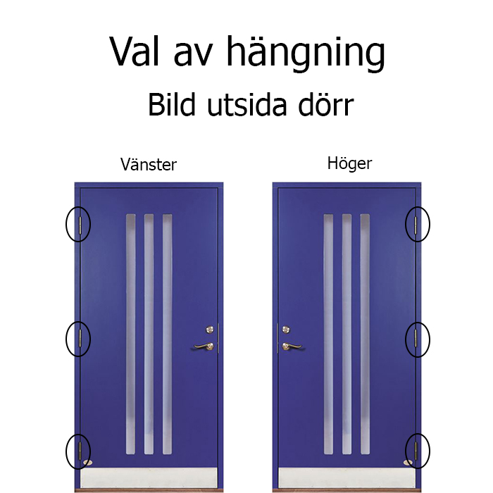 Plintsberg Leksandsdörren ytterdörr - 3