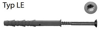 FASADPLUGG LÅNG 8x100 FZB 4st/frp