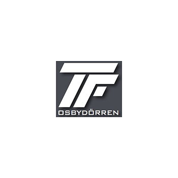 Gångjärnsdekor svarta (1par) TF Osby