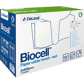 Biocell 10 rullar, fuktad juverduk