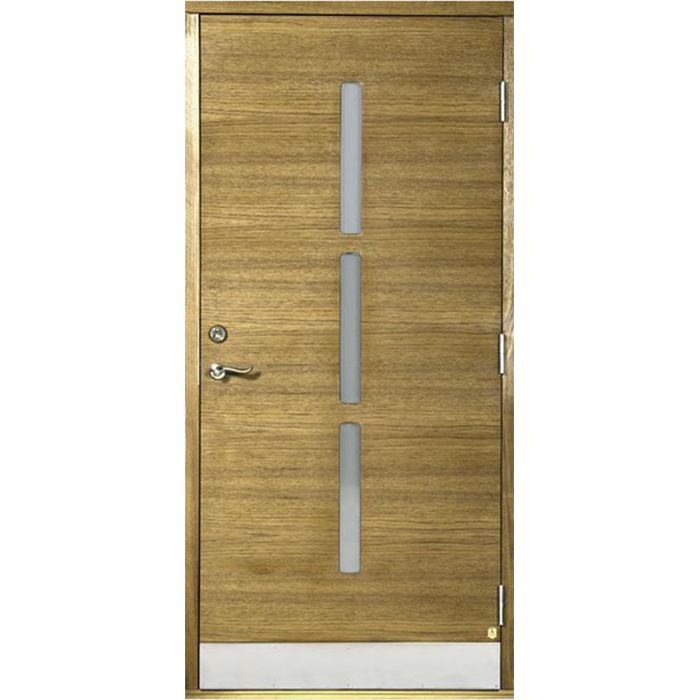 Romma Teak Leksandsdörren ytterdörr - 2