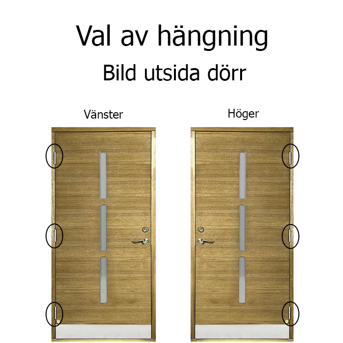 Romma Teak Leksandsdörren ytterdörr - 3