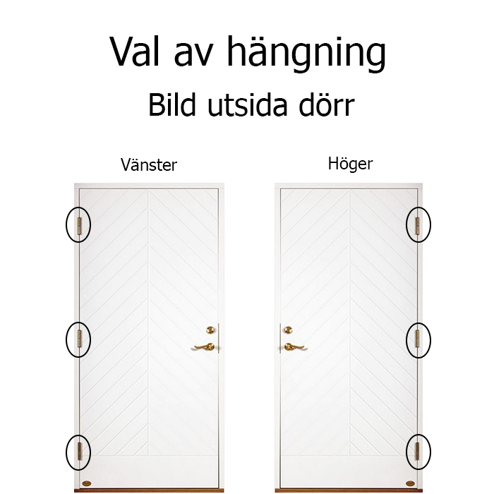 Djura tät Leksandsdörren ytterdörr - 3