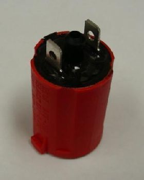 Magnetventil Flom.Röd 24V 2,5W