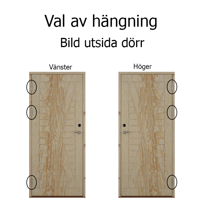 Förrådsdörr kryss spår - 4