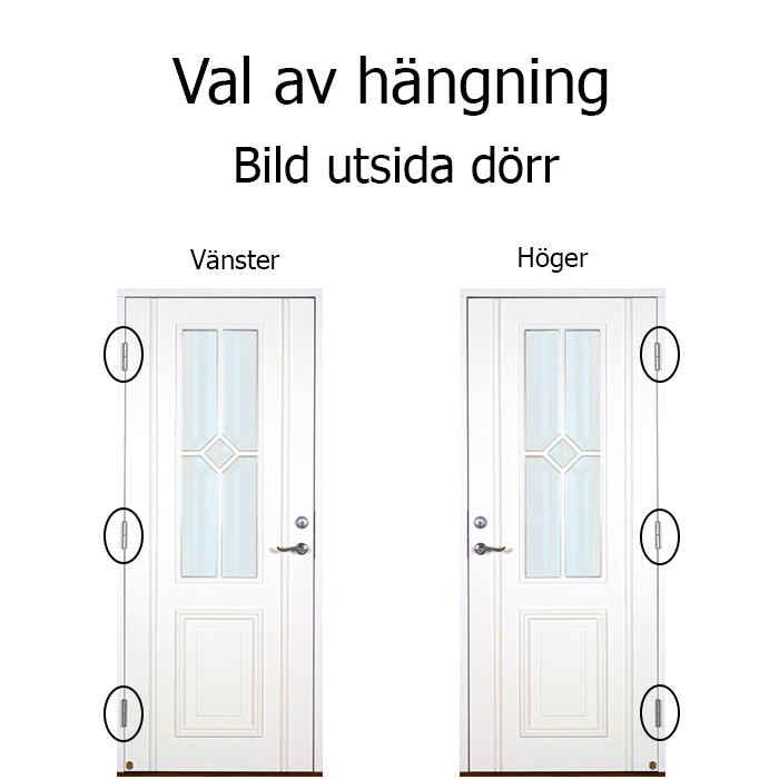 Brenäs Leksandsdörren ytterdörr - 3