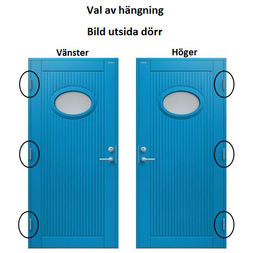 Afrodite Diplomat ytterdörr - 6