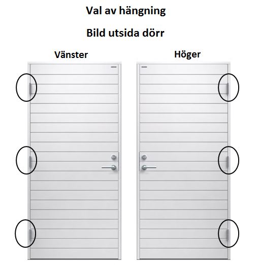 Ingela tät Diplomat ytterdörr - 6