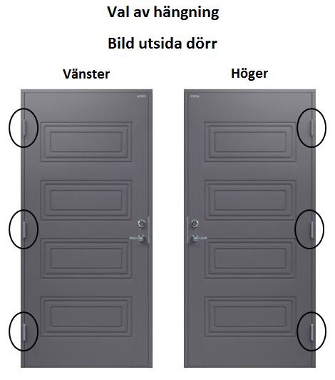Karina tät Diplomat ytterdörr - 6