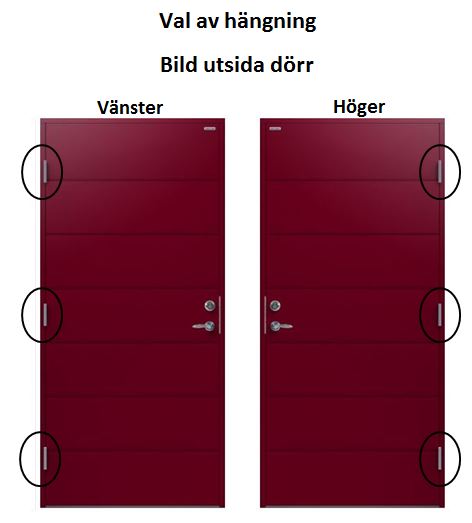 Bella tät Diplomat ytterdörr - 5