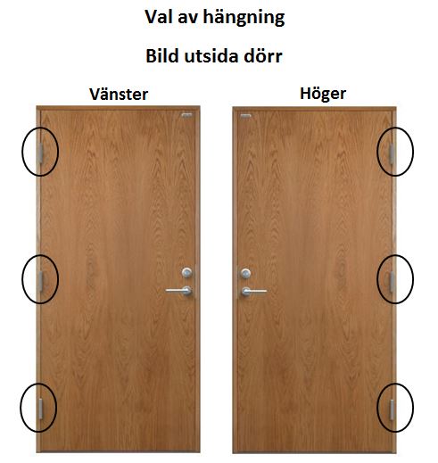 Rosa tät Ek Diplomat ytterdörr - 2